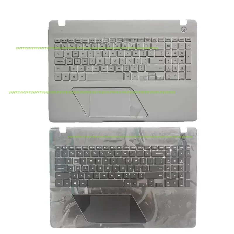 

F New US Laptop Keyboard for SAMSUNG 8500GM 8500 NP8500GM English Keyboard Shell Palmrest Cover white/black
