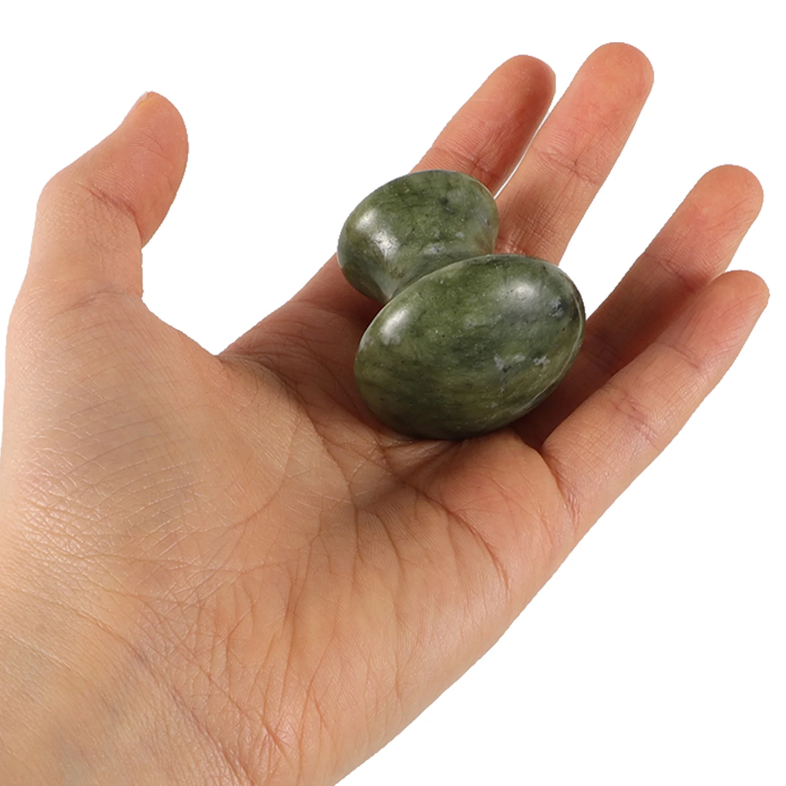 اليشم الفطر شكل مدلك الوجه غوا شا حجر للوجه الجلد كشط أداة المحمولة الأخضر تدليك الصخور للعناية بالبشرة