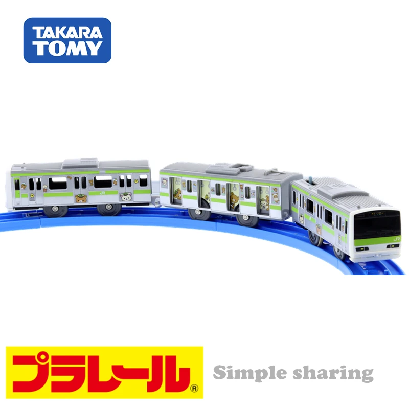 TAKARA TOMY Pule Road SC-05 Riel de luz E231 es línea Yamante fácil modelo en miniatura de eje de compresión de aleación de oso, decoración para adultos