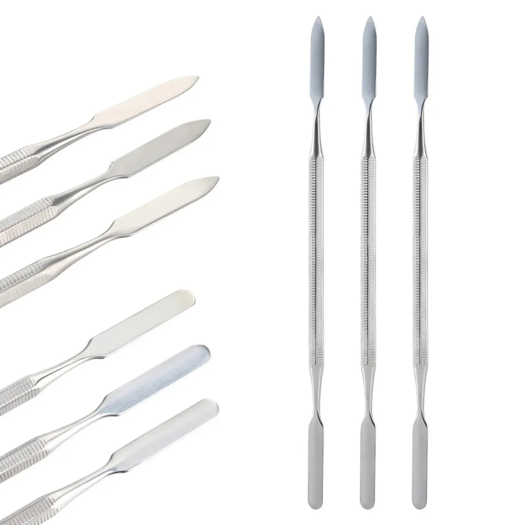

3PCS Dental Stainless Steel Spatula Mixing Knife Tools Cement Spatula Resin Carving Knife Oral Dental Lab Material Instrument