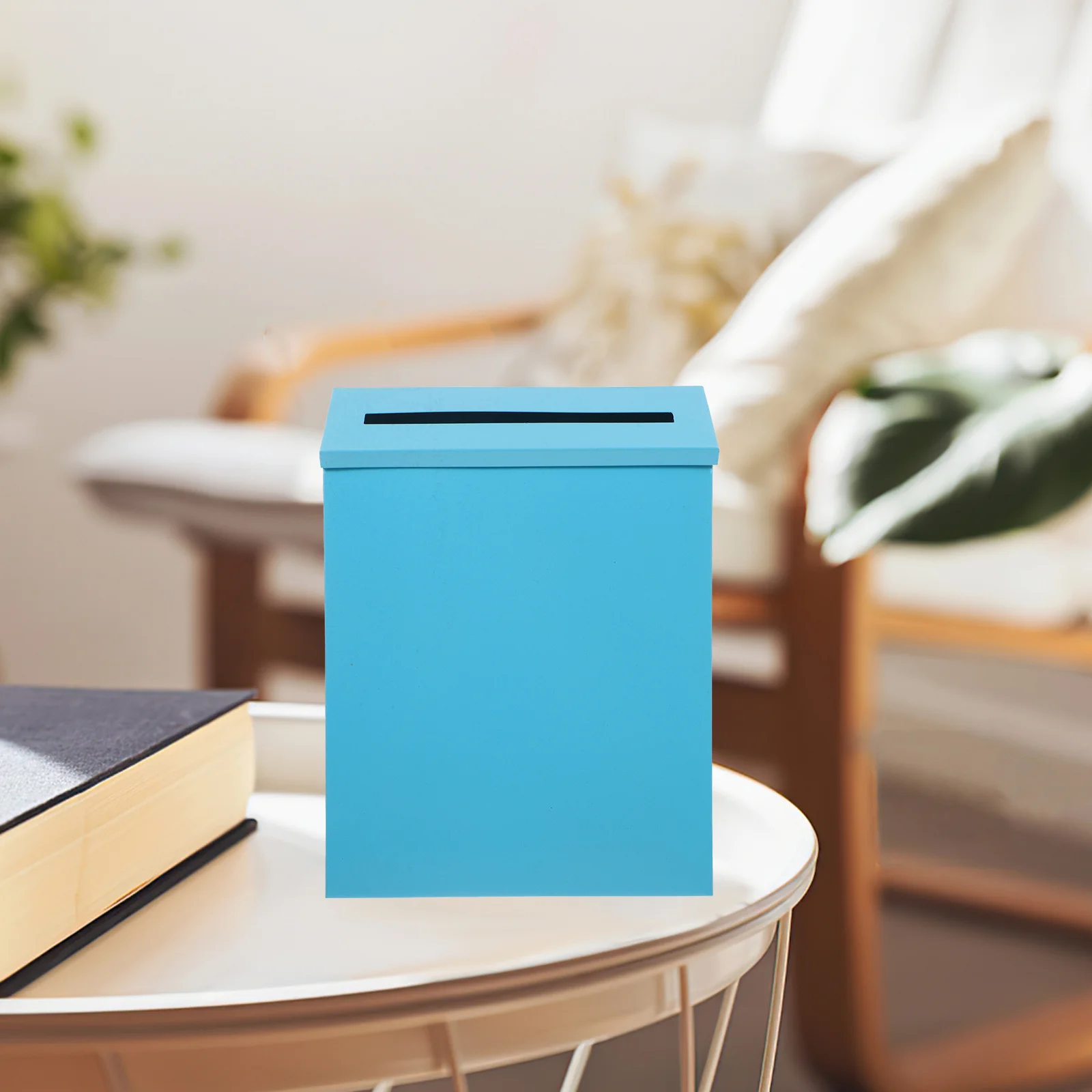 

Vintage Letter Retro Style Iron Mailbox For Home Garden Outdoor Wall Mount Post Box Decor Suggestion Box