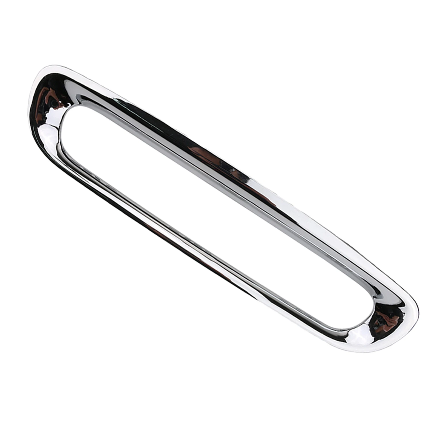 DHBH Rear Fog Light Lamp Frame Decoration Cover Trim For-BMW MINI R56 Cabrio R57 LCI Cooper R58 Roadster R59 Chrome