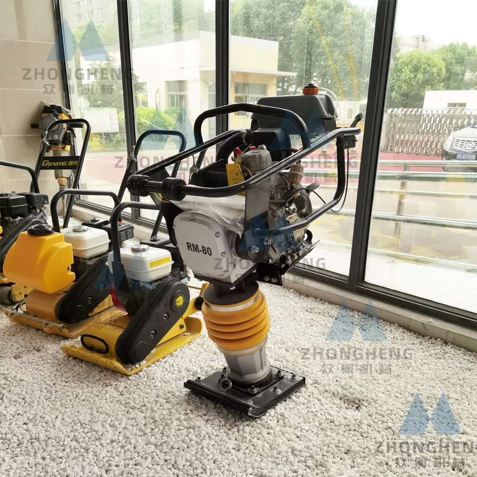 Most Selling Jumping Tamper Rammer Machine With Engine & Motor 4kw Power 220V/380V For Vibrating Tamping Sand Earth