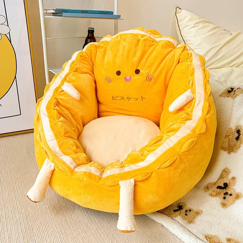 Chair Floortop Cushion, Lazy Sofa, Bay Window, Balcony, Futon Beanbag Sofa,Soft Sofa for Kids, Pet for Cat and Dog