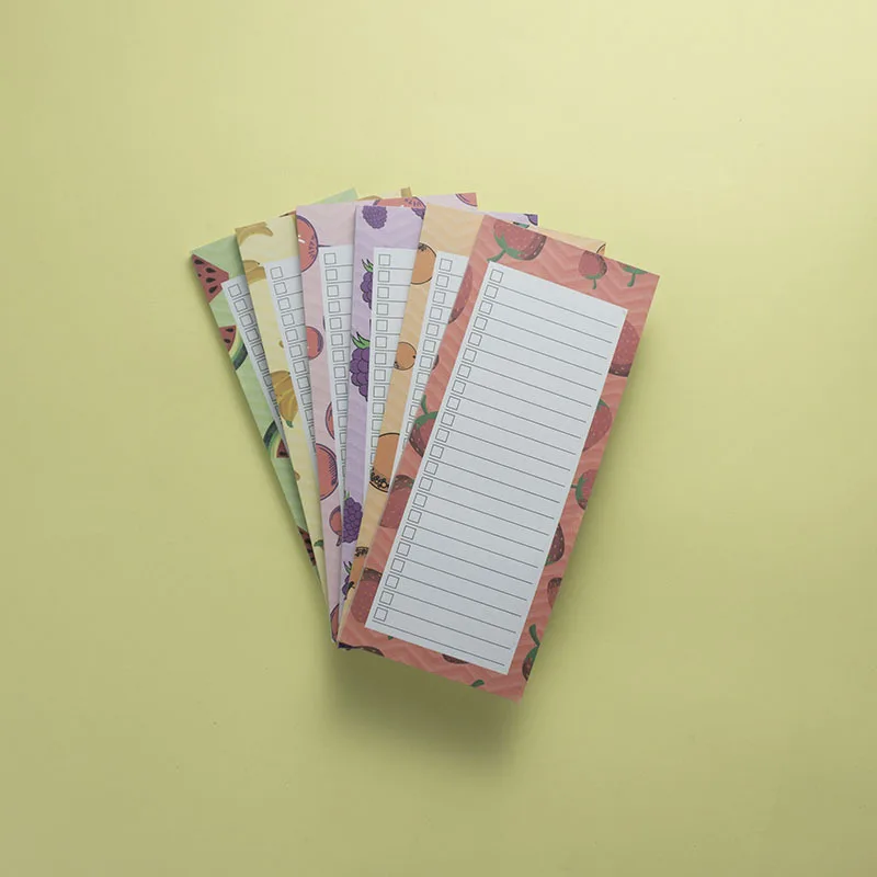 Magnetic Tearable Memo Book Small Notebook Daily Planning Book Check in Memo List Task List