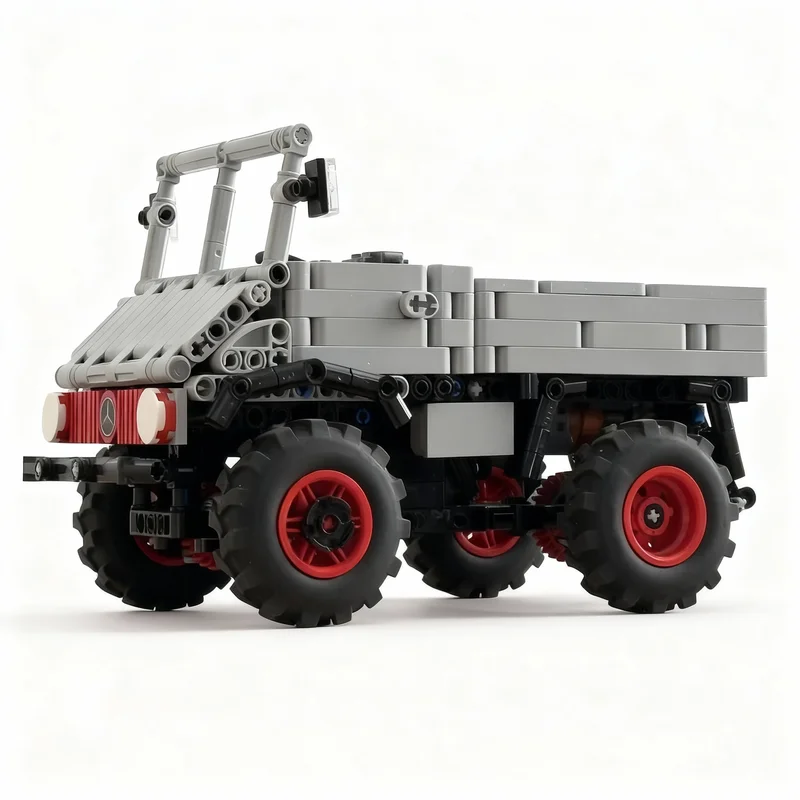 

NEW 717PCS MOC Technology Unimog U411 Model DIY Creative Assembly Building Blocks Display Birthday Gift Decoration Building Set