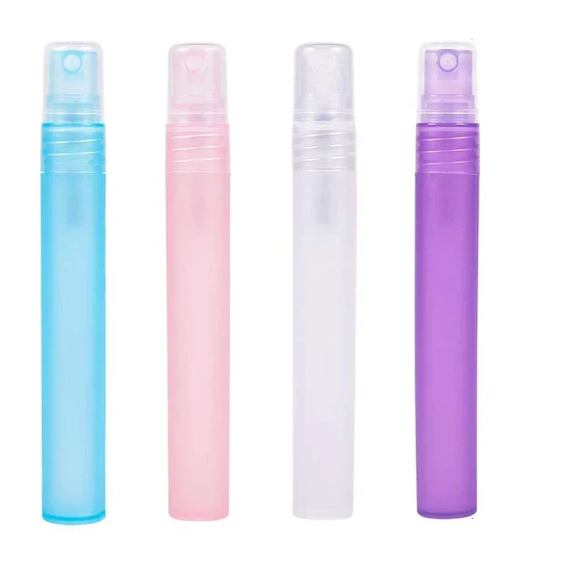 

30Pcs 3ml /5ml/8ml/10ml Empty Portable Plastic Frosted Spray Bottle Refillable Mini Fine Mist Spray Container for Travel Perfume