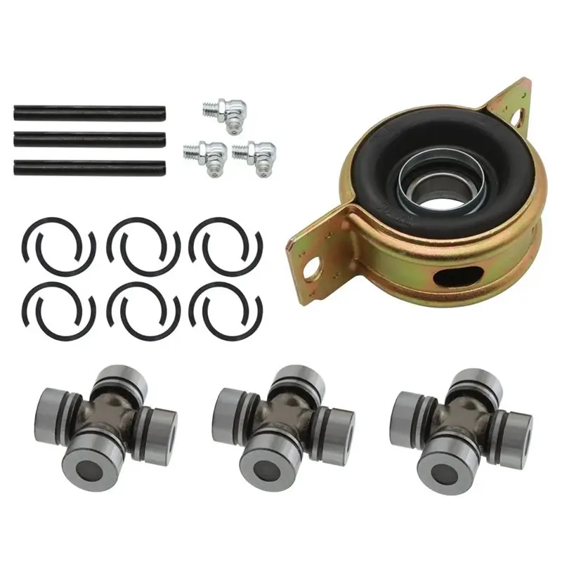 A13F-Front Rear Propeller Shaft Bearing Carrier & U-Joint For Polaris Ranger RZR 3514806 3515075 3514900