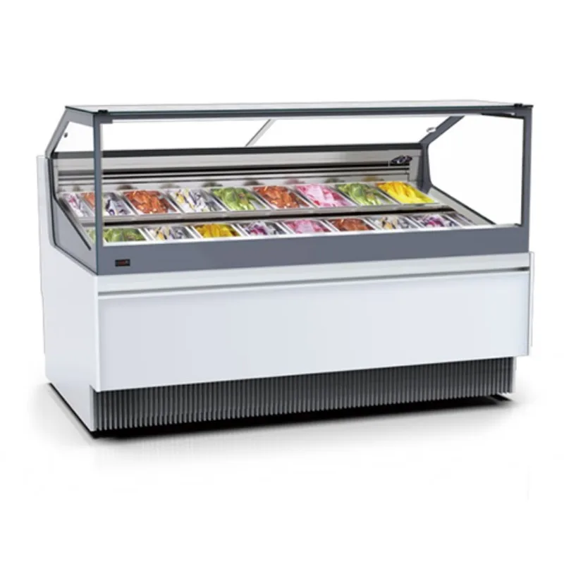 

Commercial ice cream display refrigeration equipment