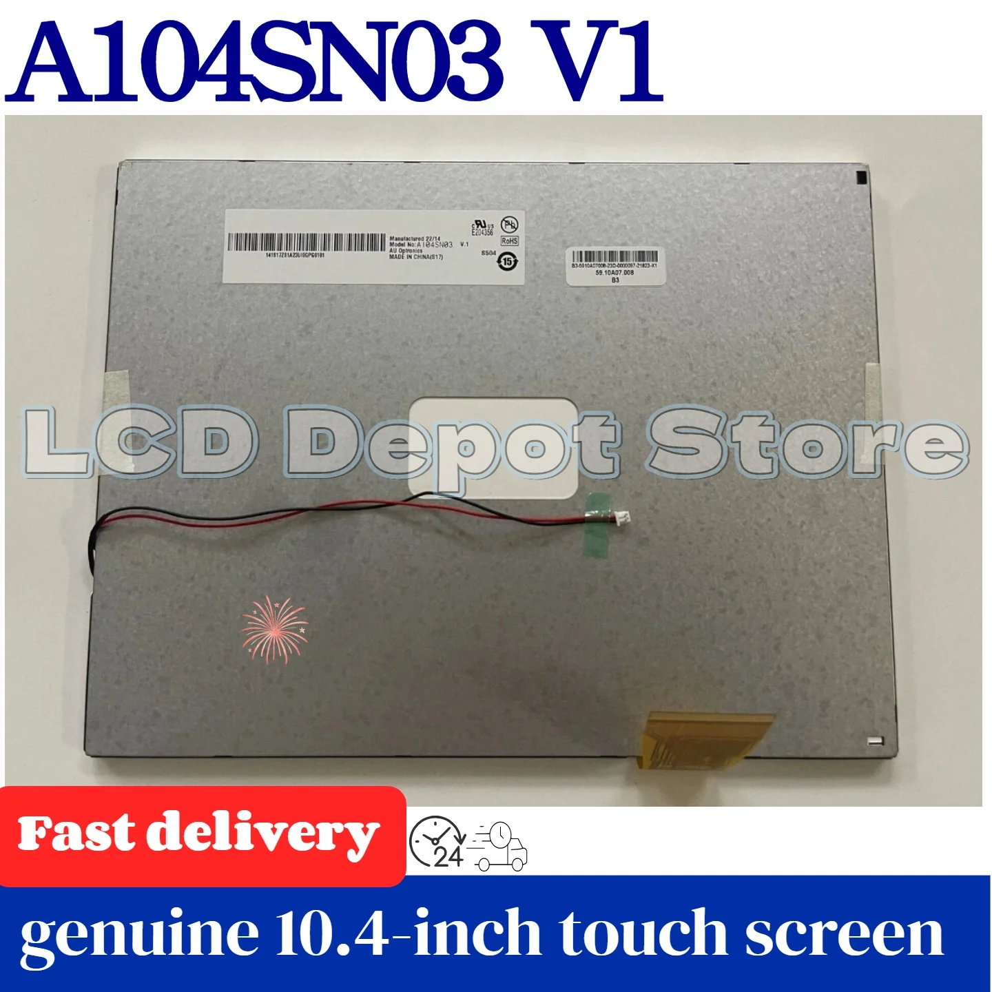 

A104SN03 V1 brand new original 10.4-inch LCD screen TTL 800*600