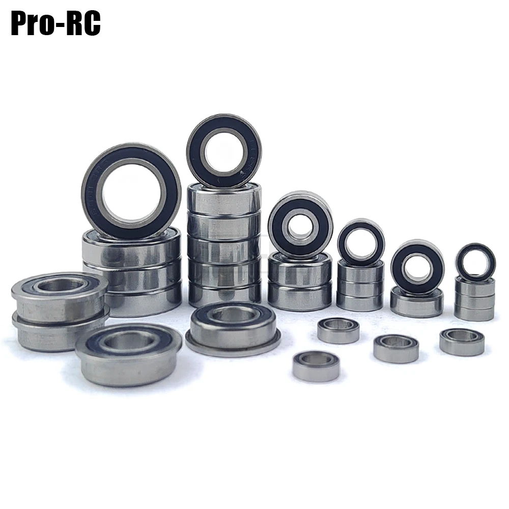 For Tekno 1/8 EB48 2.1 Buggy Complete Bearings Kit (30 Pcs) Rubber Sealed Rc Car Part