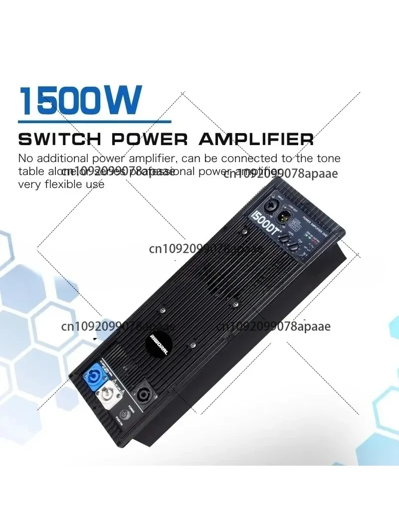 

Модуль усилителя мощности звука 1500 Вт, 8 Ом для сабвуфера, караоке-колонок и линейных массивов