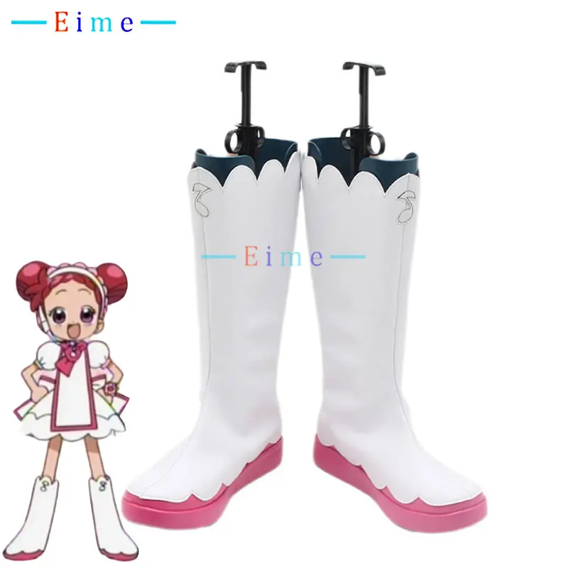 Harukaze Doremi Cosplay Shoes  Anime Magical DoReMi Cosplay Props Halloween Carnival Boots PU Shoes Custom Made