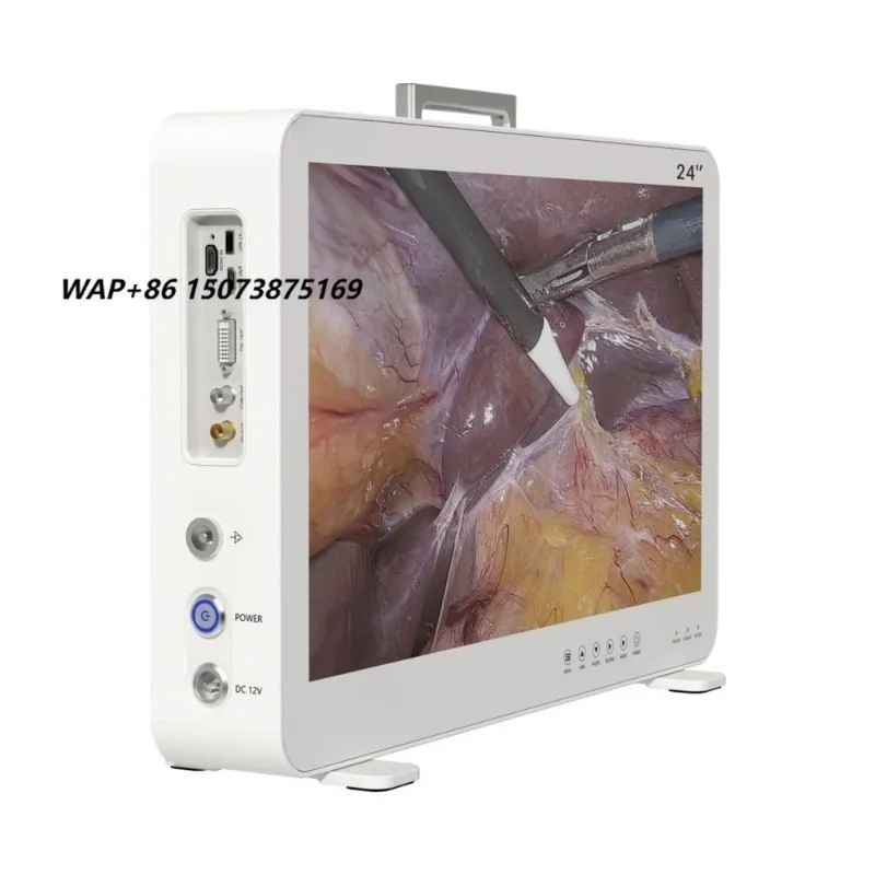 Pet clinic animal surgery high definition portable medical endoscope system with LED light, suitable for otolaryngology,