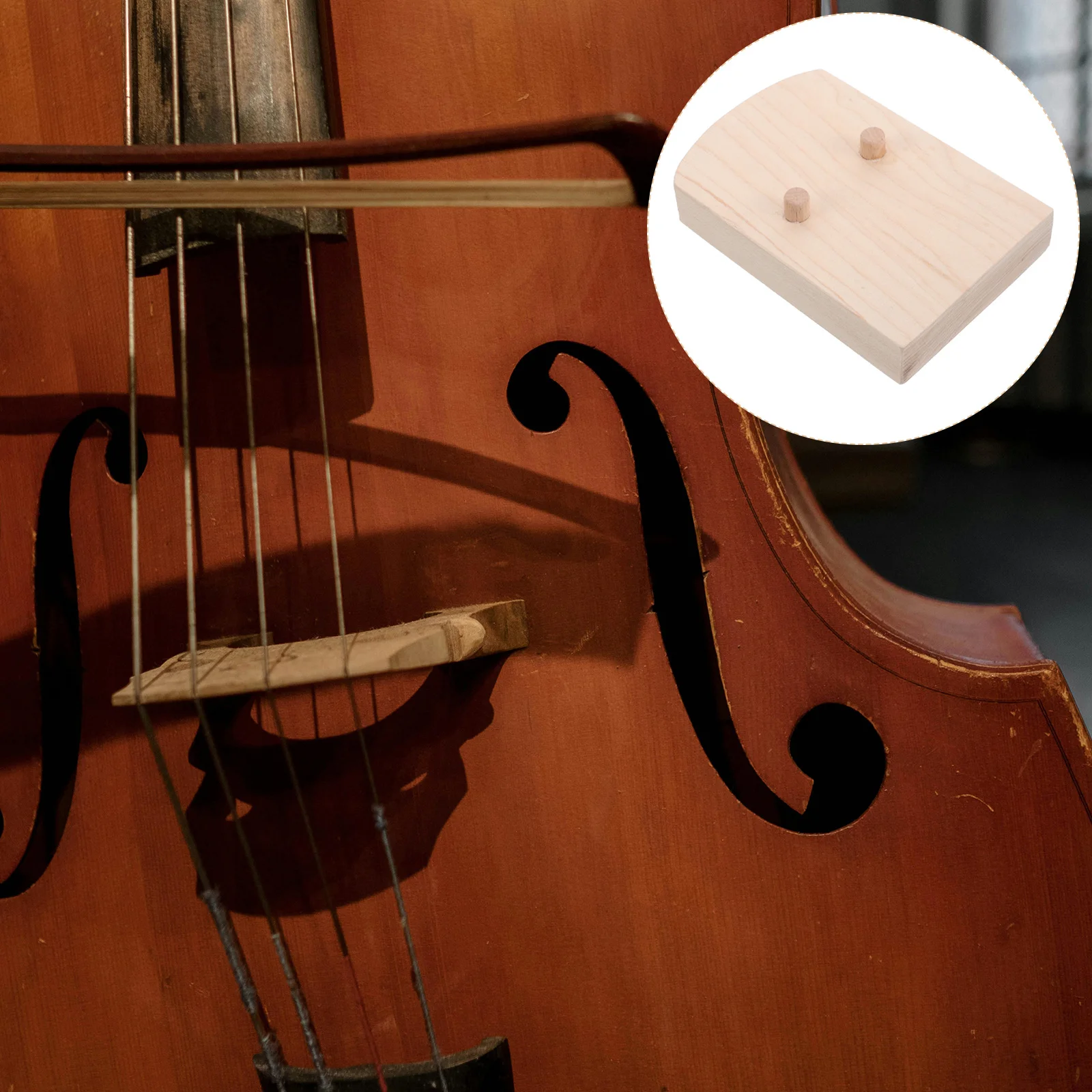 

Cello Bridge Support Stand Wood Construction for Cello Repair and Adjustments Luthier Workshop Tool Musical Instrument