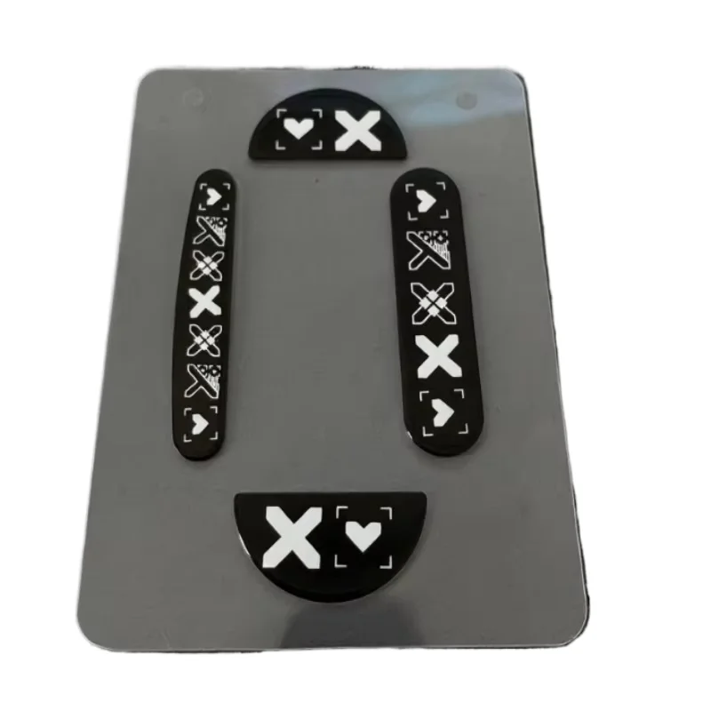 Patins de souris en verre pour Logitech MX Master 3/3s, coussinets de pieds de souris lisses et durables, accessoires de souris à bord incurvé 2.5D