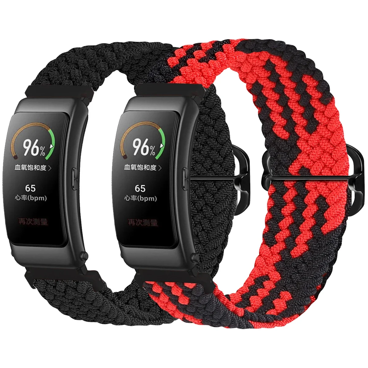 16mm Adjustable Woven Bracelet for Huawei Watch Fit Mini Correa for Talkband B3 B5 B6 Talkband B7 for TIMEX TW2T35400/ TW2T35900