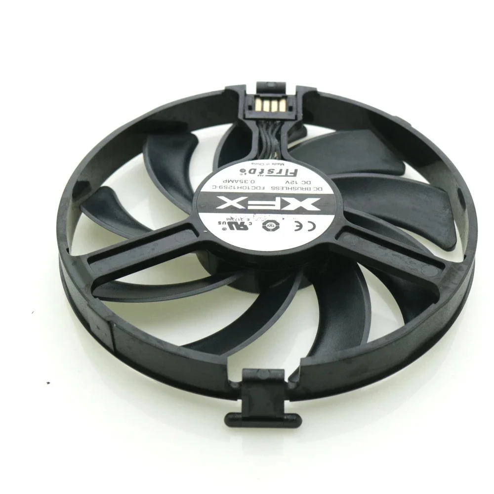 FDC10H12S9-C DC12V 0.35A 93mm 4Pin VGA Fan For XFX RX480 RX470 R9 370X 380X Graphics Card Cooling Fan