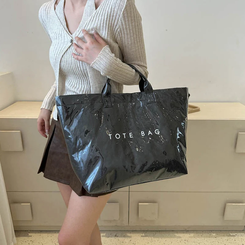 

1pcs women'shandbag Large handbag Casual handbag Shoulder bag Waterproof portable shopping bag Women's shoulder bag