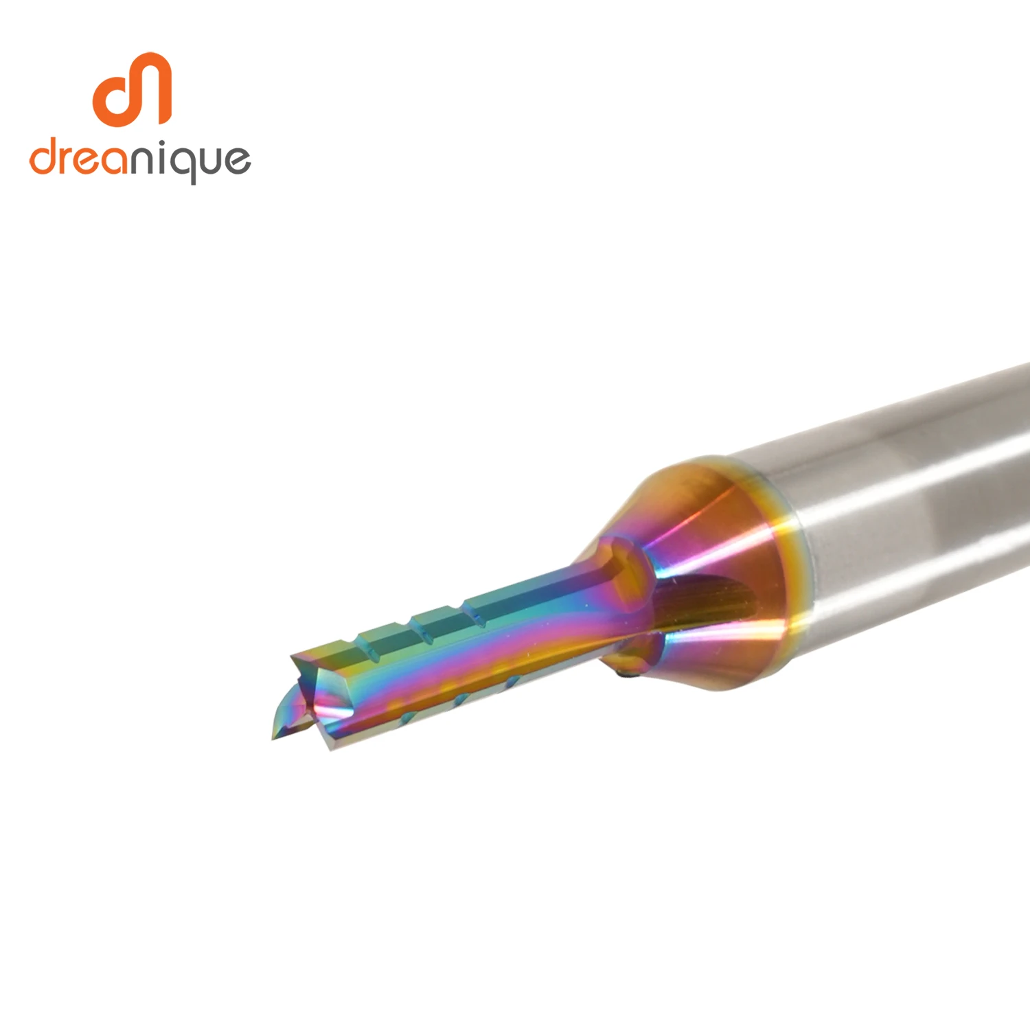 Dreanique 1PC TCT Trimming Straight Milling Bit with Coating