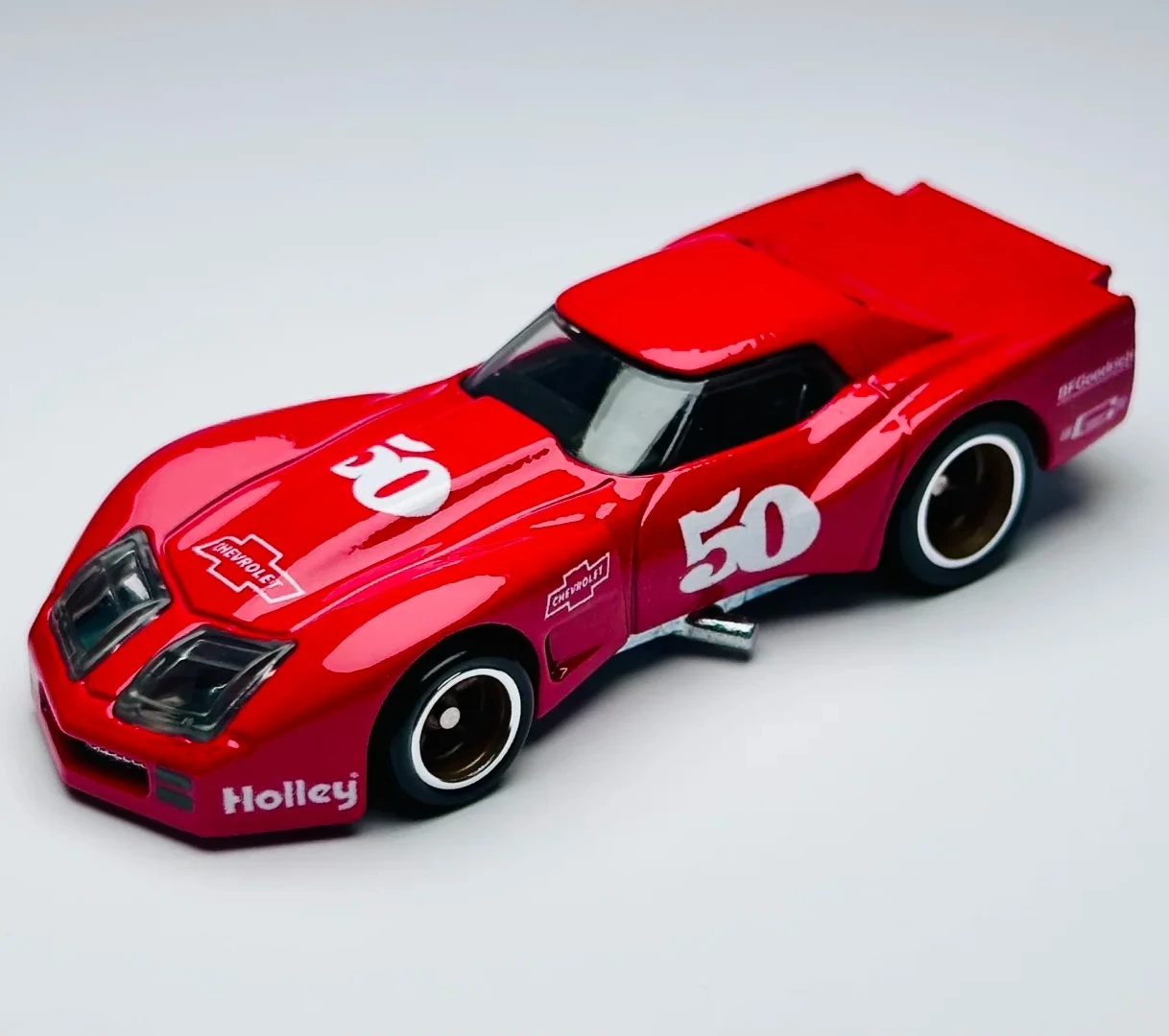 Hot Wheels Premium Car Culture Vintage Racing 76 Greenwood Corvette Collectible 1:64 Diecast Car Model Display Vehicle Toy Gift view 5