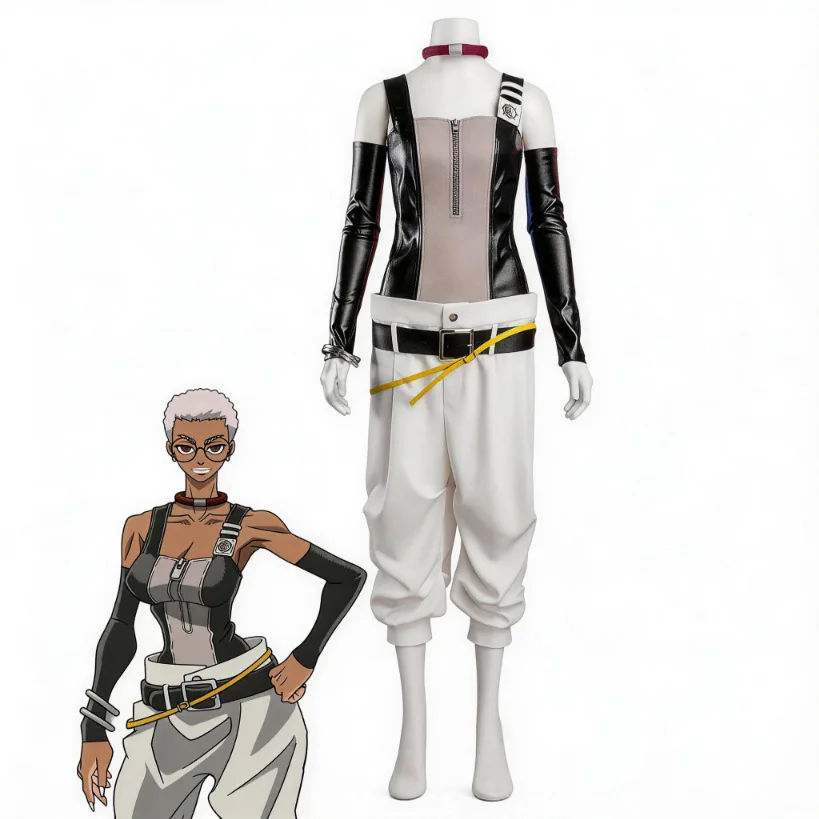 

GACHIAKUTA Semiu Grier Cosplay Costume Anime Role Play Set for Comic Exhibition & Halloween