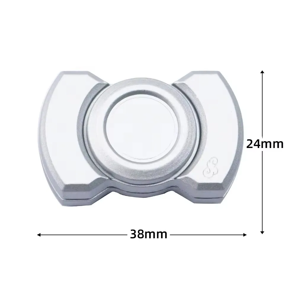 لعبة فيدجت 3 في 1 معدنية مغناطيسية، سبينر دوار لتخفيف التوتر والقلق للبالغين