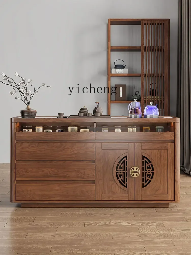 GZ-11 Tea Machine Automatic Water Feeding Household Integrated Table Small Desktop Household Sideboard Cabinet