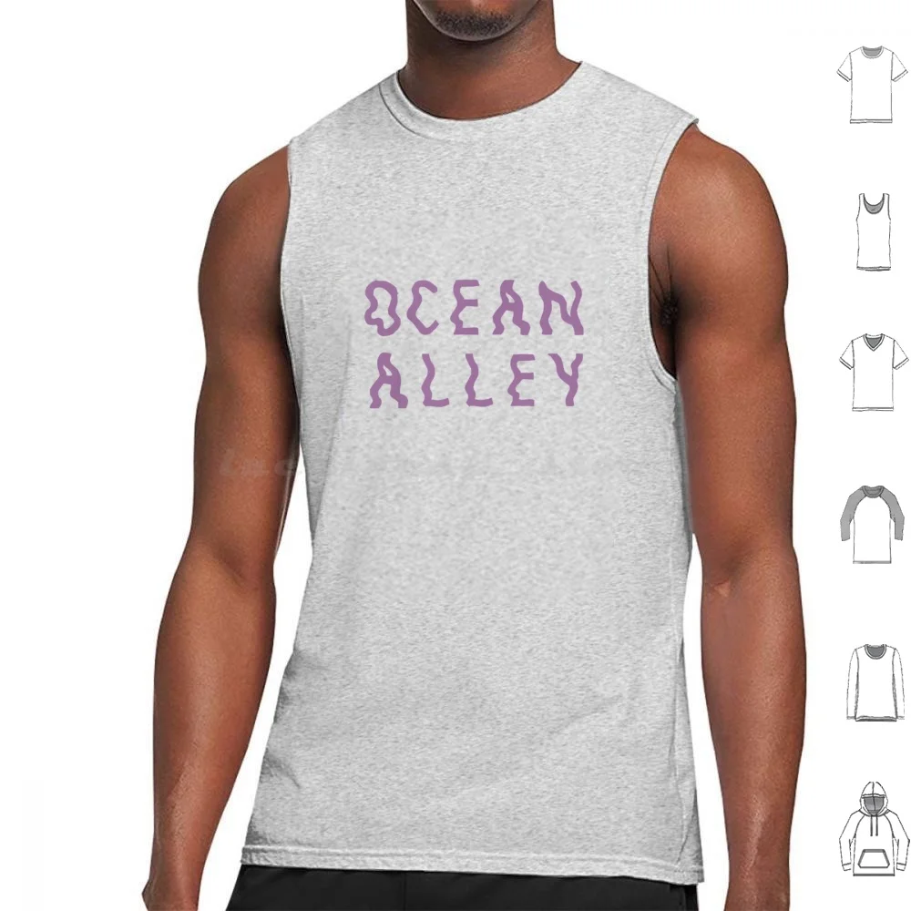 Ocean Australian Psychedelic Rock Band From Northern Beaches Tank Tops Vest Sleeveless Swedish Disco Pop Music Alley Pop
