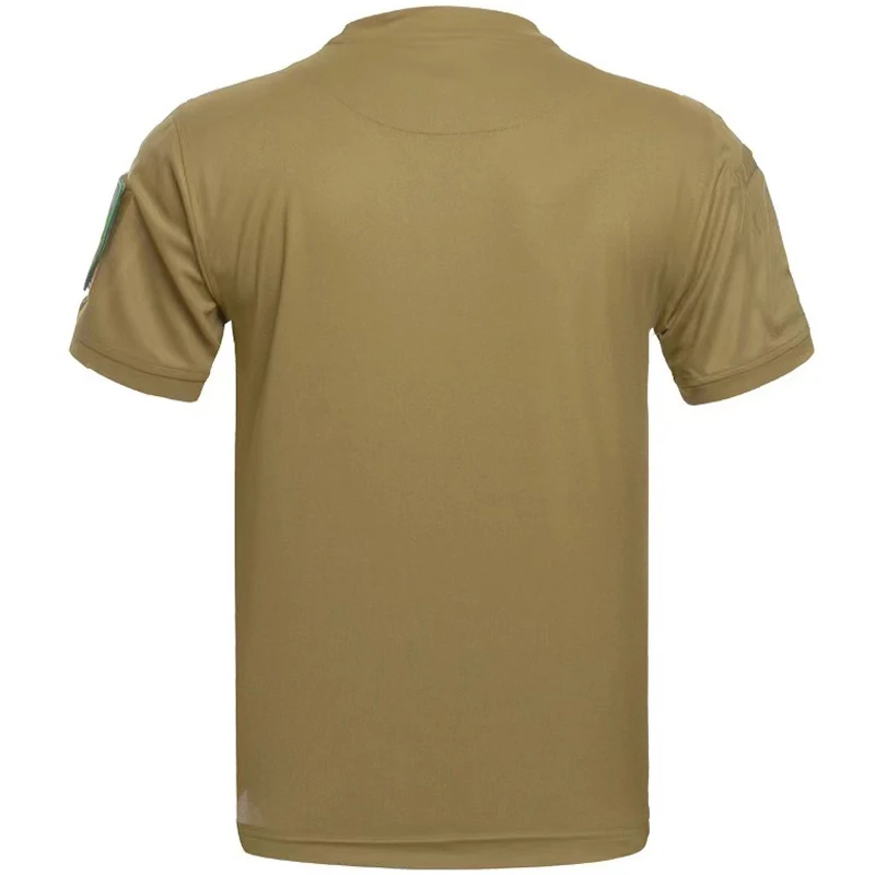 Men Male Summer Fast Dry Pullerover O-Neck Breathable TacticalT-Shirt  Camping Trekking Hiking Climbing Quick Dry Sport Tees