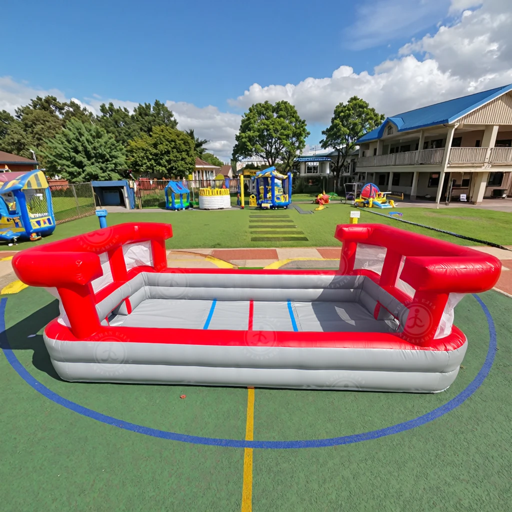 

Kids Outdoor Inflatable Hockey Rink Rental Durable Inflatable Mini Hockey Rink for Parties