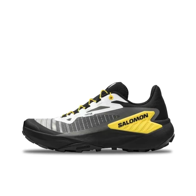 Salomon Genesis Stable,durable,well-balanced,reliable, breathable,and versatile low-top trail running shoes for men—Black 477628