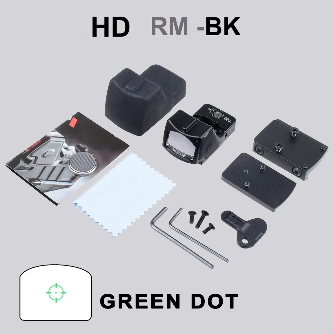 LAMBUL RM Red Dot Sight Metal Version Black 7