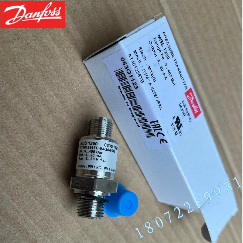 مستشعر الضغط من سلسلة MBS 1250-063G1229 Danfoss MBS1250