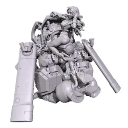 Overall heights 55mm 75mm 85mm Resin model kits figure beauty colorless and self-assembled 3D Printing TD-7183/3D