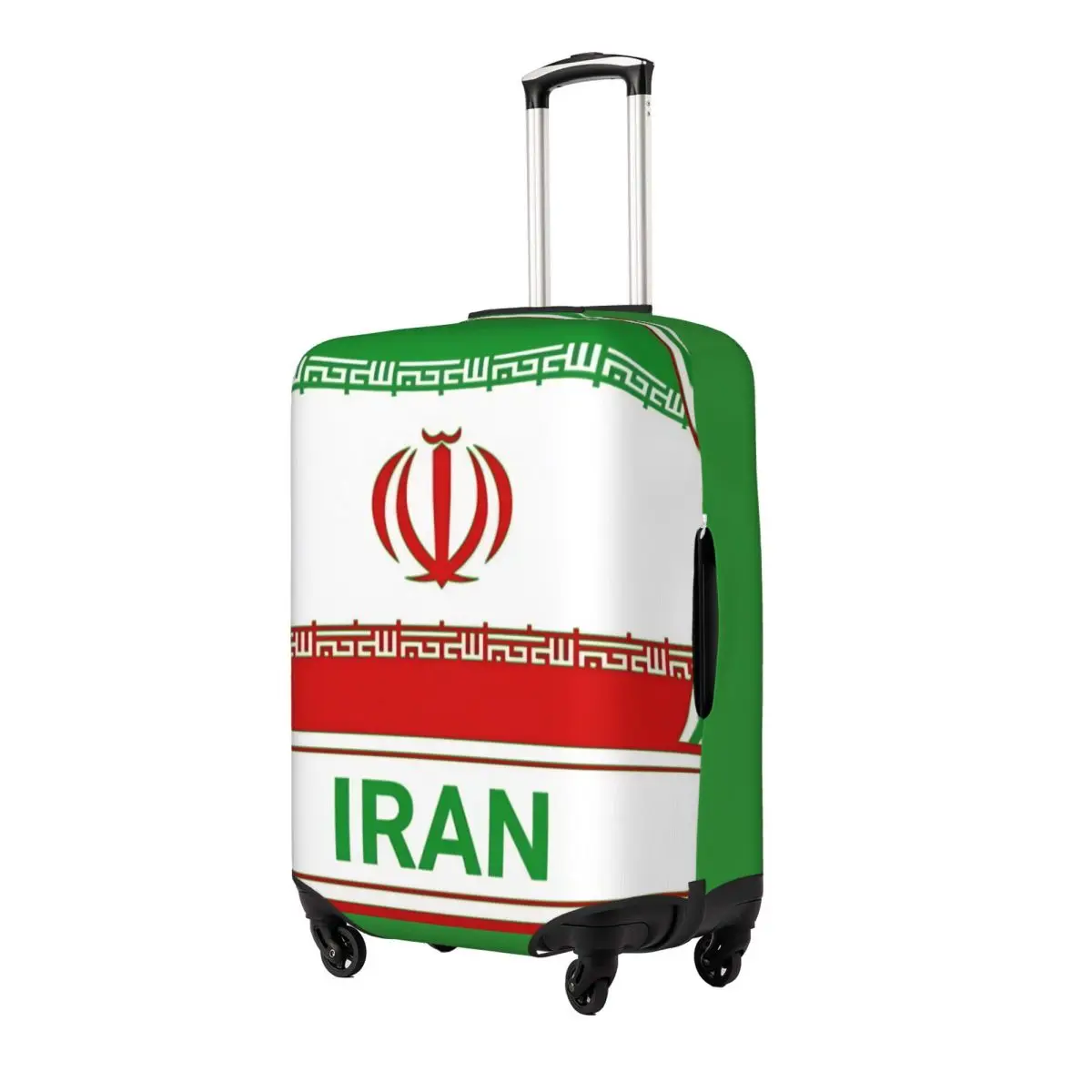 Iran Country Badge Iran Flag Suitcase Cover Cruise Trip Protector Flight Strectch Luggage Accesories