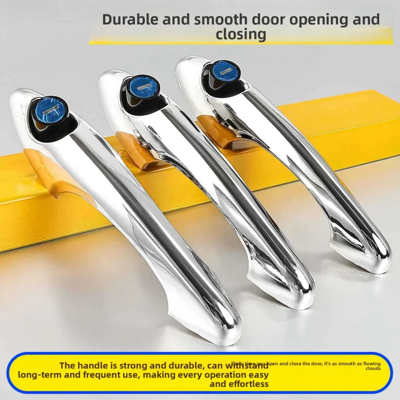 

Ручка трехколесной двери, дверной замок и дверная ручка с электропокрытием, которая уплотните дверь.