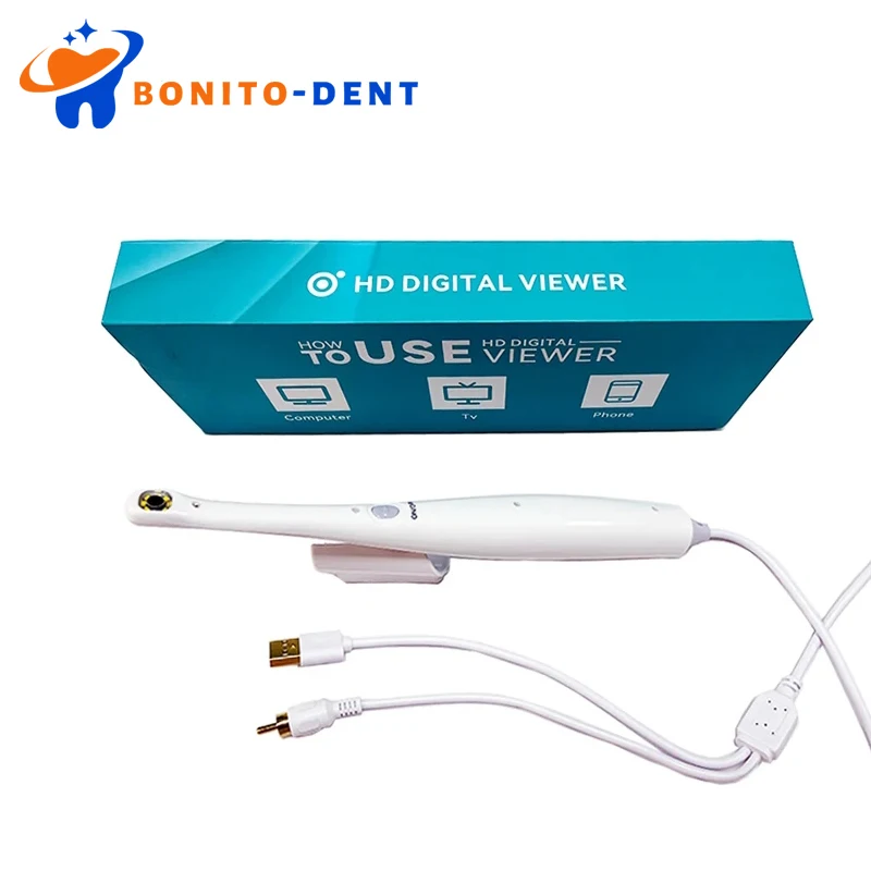 Wired Dental Intraoral Scanner, Tipo TV, Câmera Oral, Equipamentos Médicos