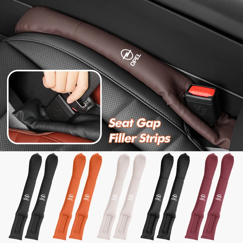 

Car Styling Seat Gap Filler Side Seam Plug Leak-proof Strip Auto Storage Accessories For Opel Corsa Astra H G J Insignia Vectra