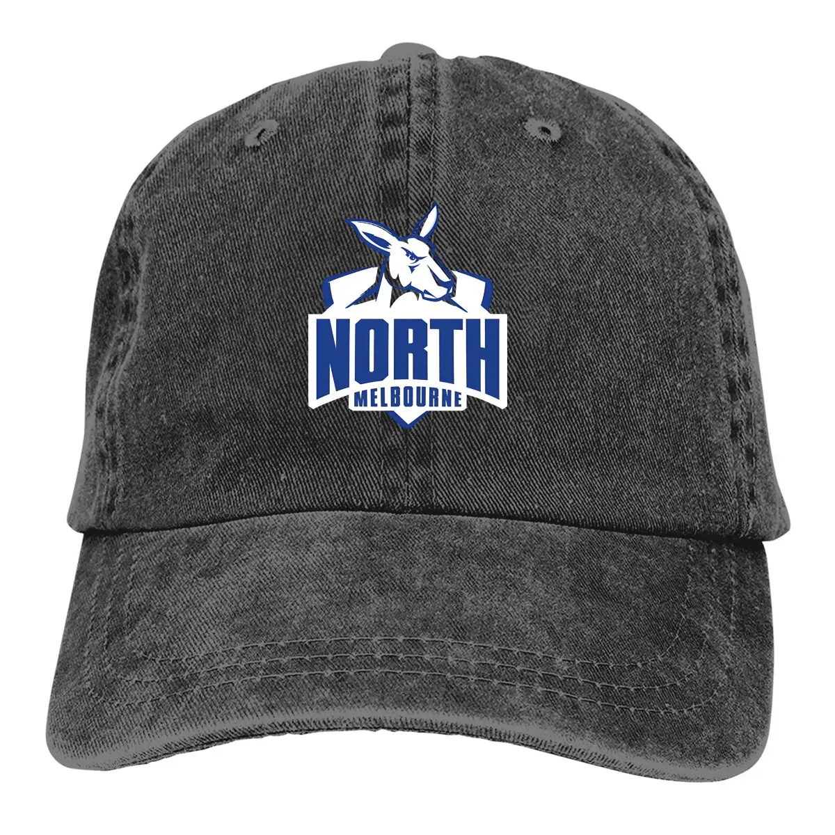 North Melbourne Kangoroo Football Club Gorras de béisbol Gorra con visera Canguro australiano Sombreros para hombres y mujeres