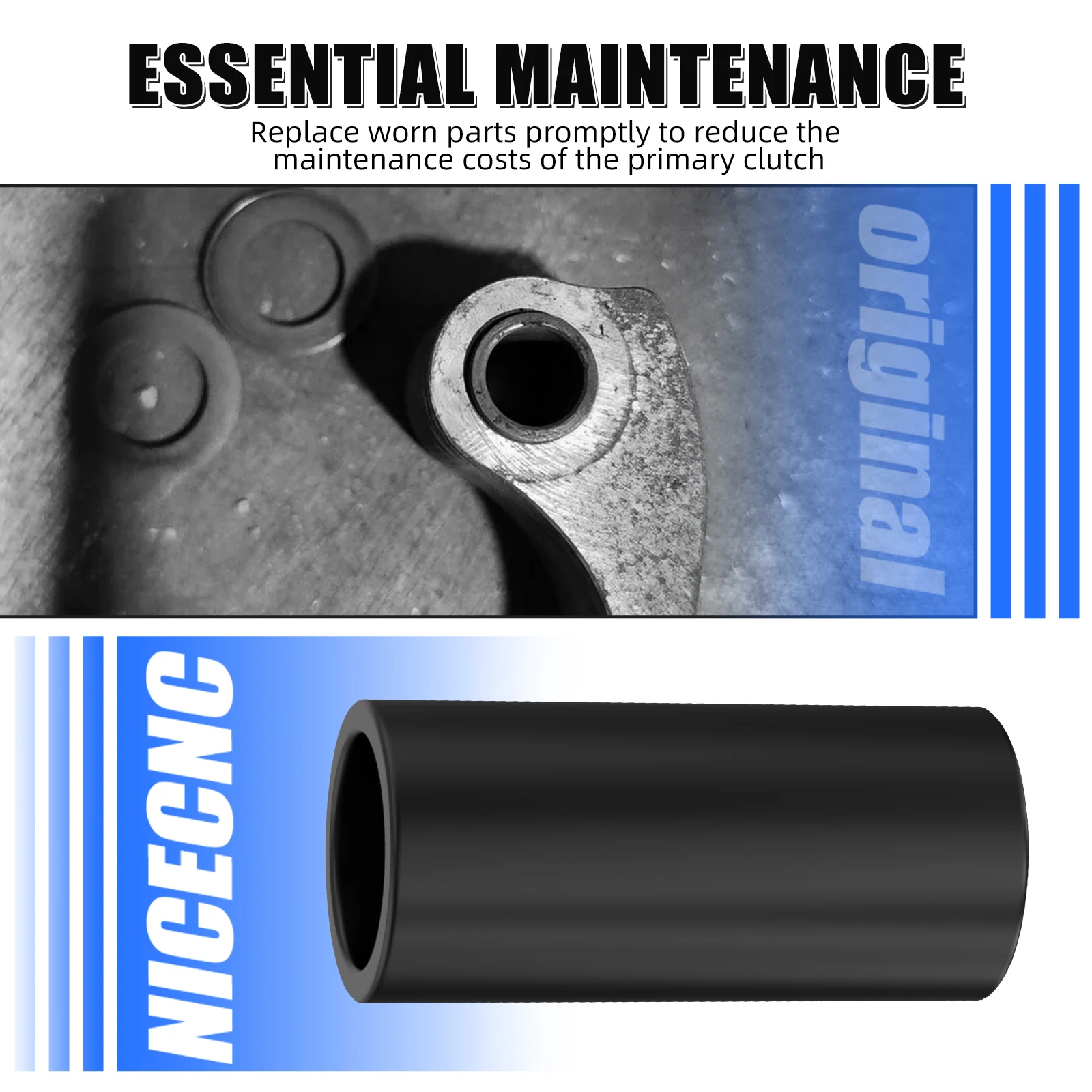 For Can-Am Primary Clutch Weight Bushing kit For CAN AM Maverick x3 Trail 1000 Sport Commander Max 1000R UTV X3 Parts