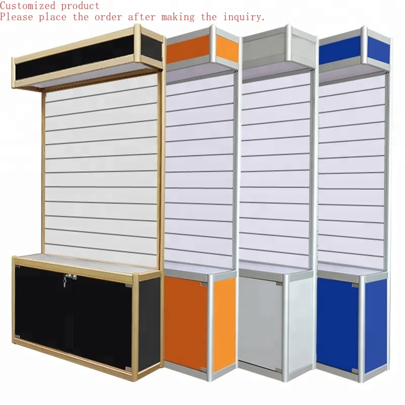 

Custom.Mobilephone Accessories Display Cabinet/display Stand for Mobile Accessories/slat Wall Display Cabinet for Mobile Accesso
