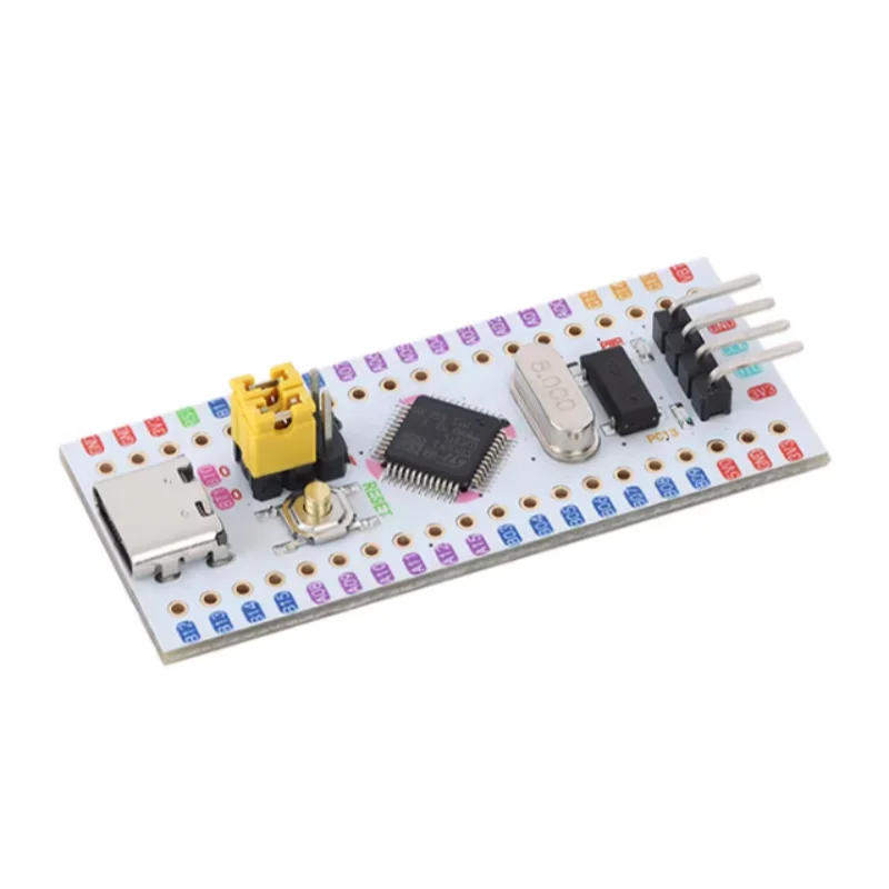 5pcs ARM Core Board STM32F103C8T6 Microcontroller Development Board System Board (Type-C Interface)