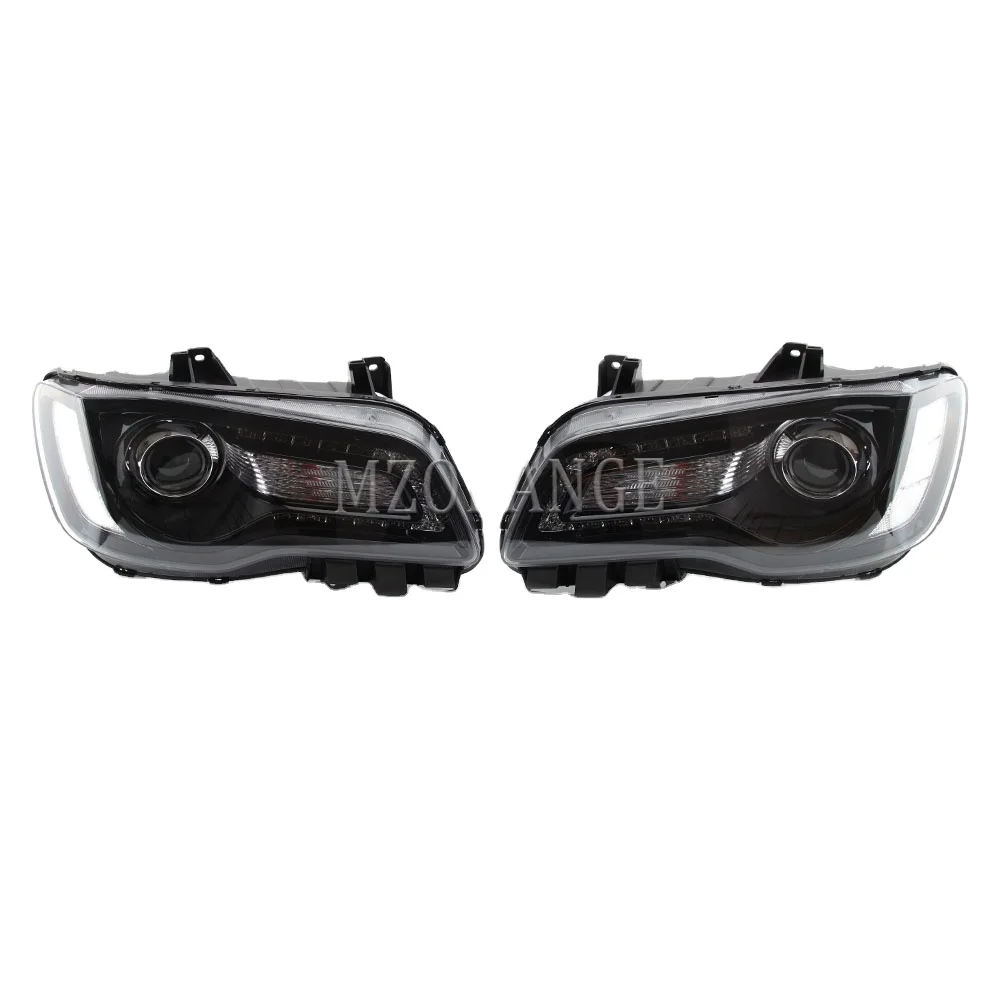 

High Quality Car Accessories White Xenon Headlights Headlight For Chrysler 300C US Version