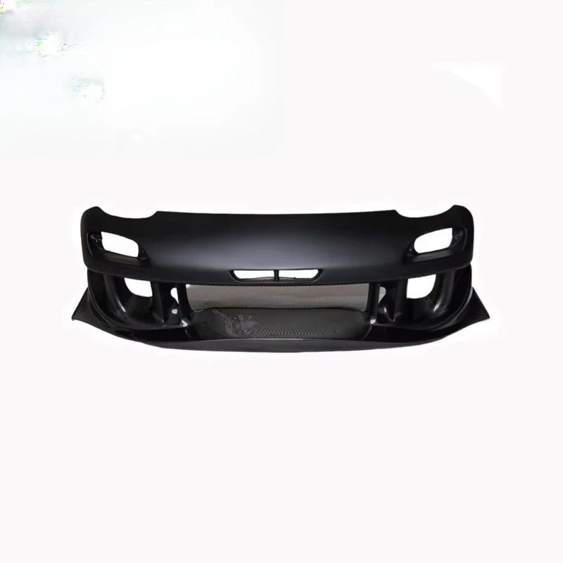 

For RX7 FD3S 1992-1997 Front Bumper with Fog Light Cut-Outs New Glass Fiber and Plastic Material