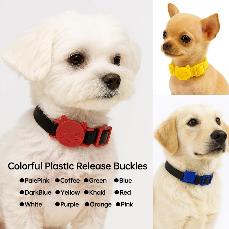 

10-30Pcs Colorful Plastic Release Buckles for Pet Collar Bag Straps Adjust Tri-glide Slider Clasp DIY Bags Sewing Accessories