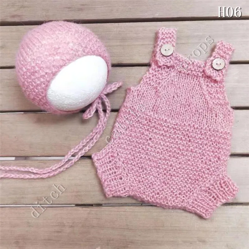 Newborn Photography Props, Pants + Hats, Mohair Woven Props, Newborn Photography Clothing