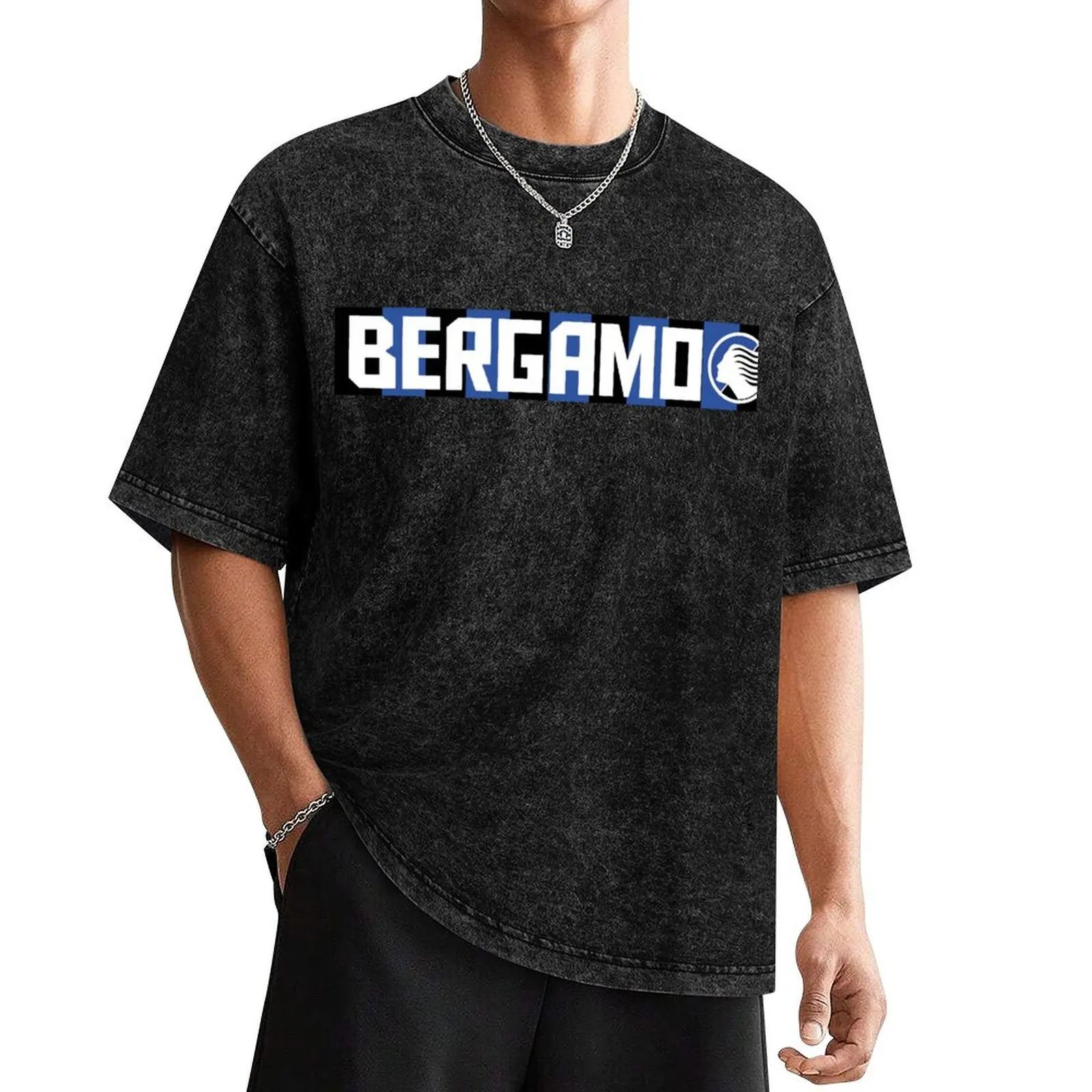 Bergamo T-Shirt topping shirts graphic tee anime stuff clothes for men