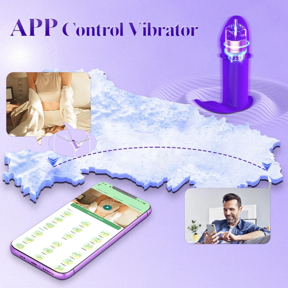 الهزاز    للنساء الصامت دسار هزاز رصاصة صغيرة البظر G بقعة محفز APP عن بعد اللباس الداخلي يمكن ارتداؤها الجنس لعب للنساء