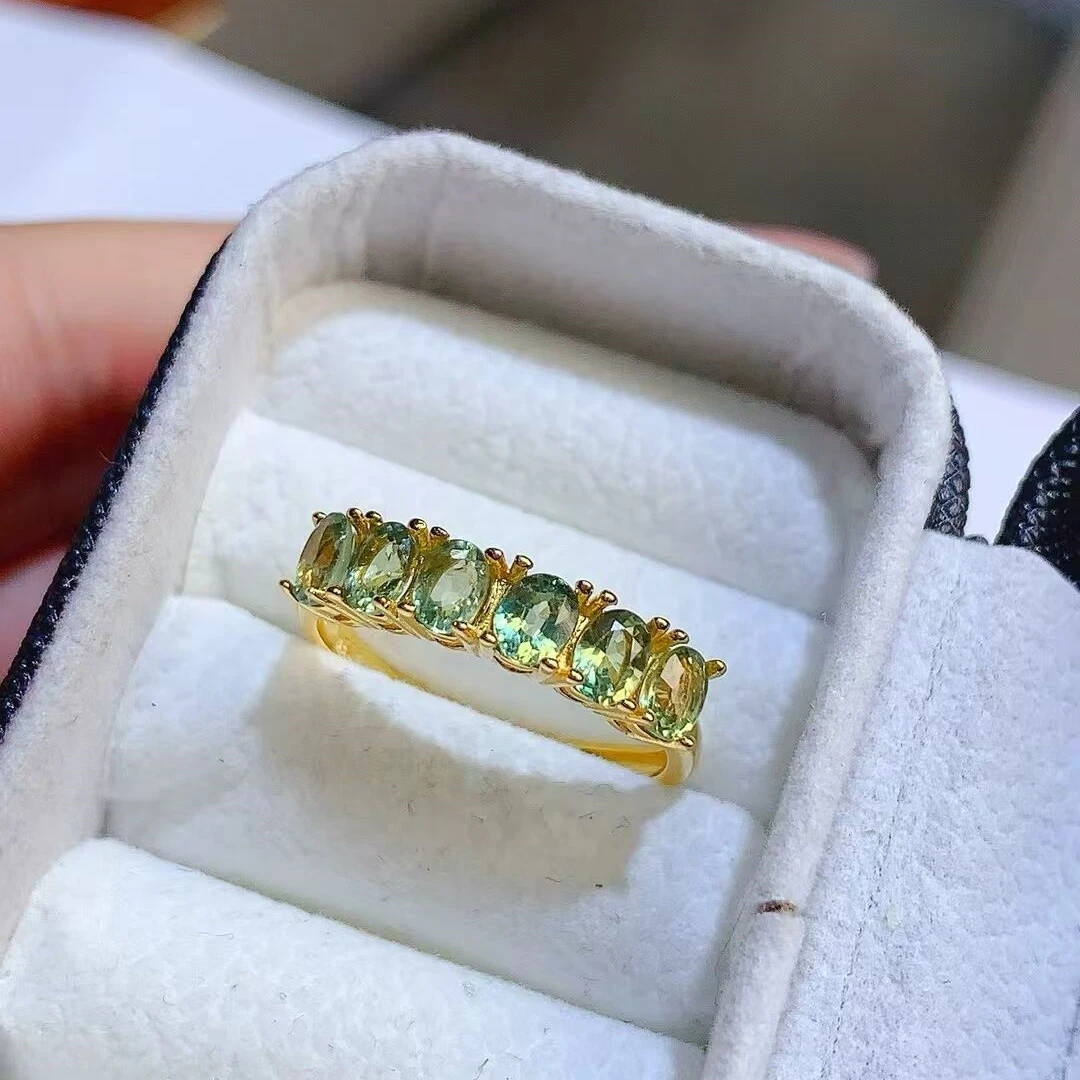KJJEAXCMY women's exclusive Ring,perfect combination of Natural Sapphire and S925 silver electroplating process,high-definition